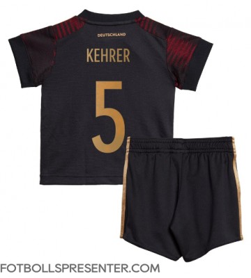 Tyskland Thilo Kehrer #5 Bortatröja Barn VM 2022 Kortärmad (+ korta byxor)